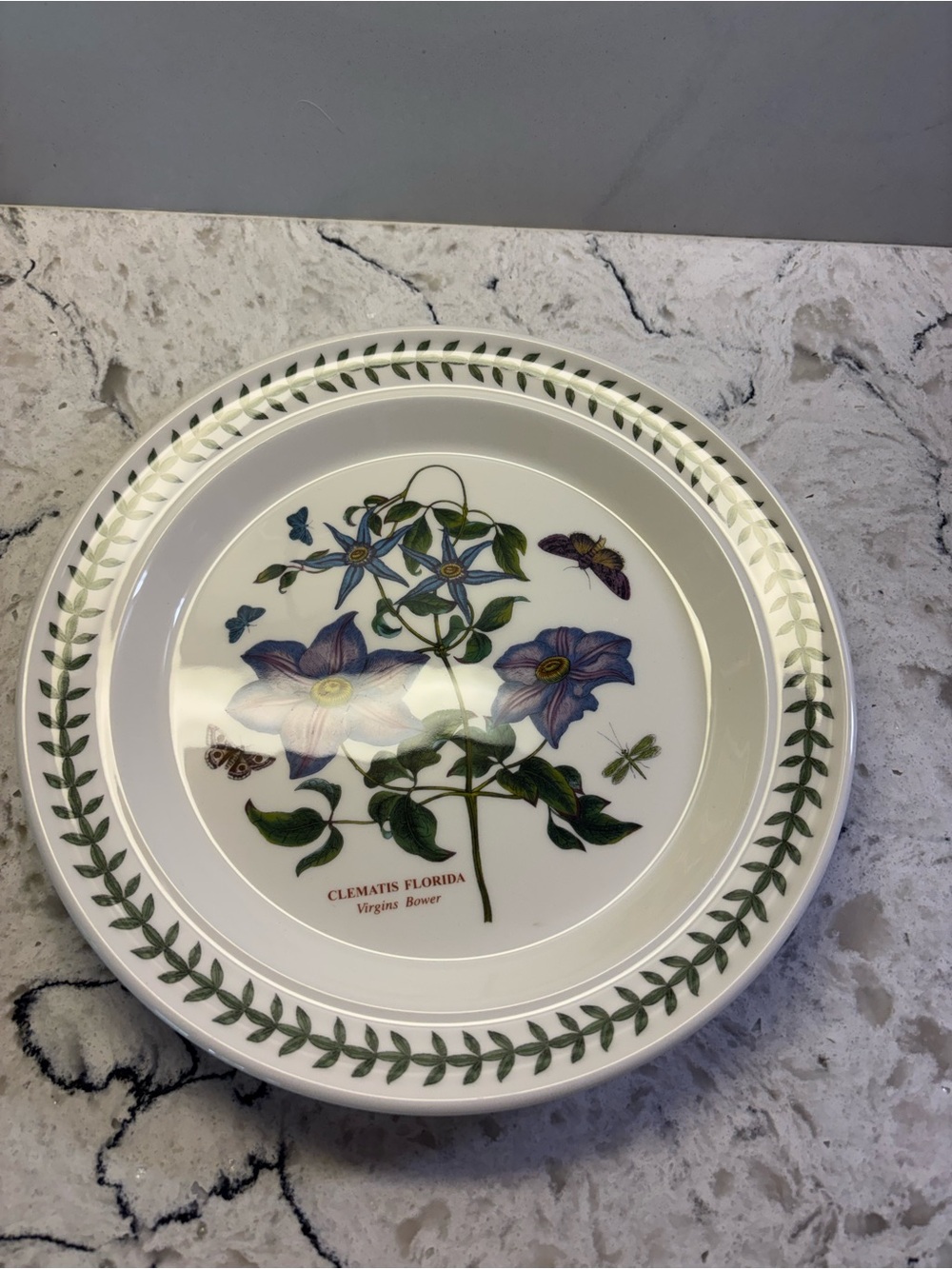 Portmeirion Botanic Garden Clematis Dish